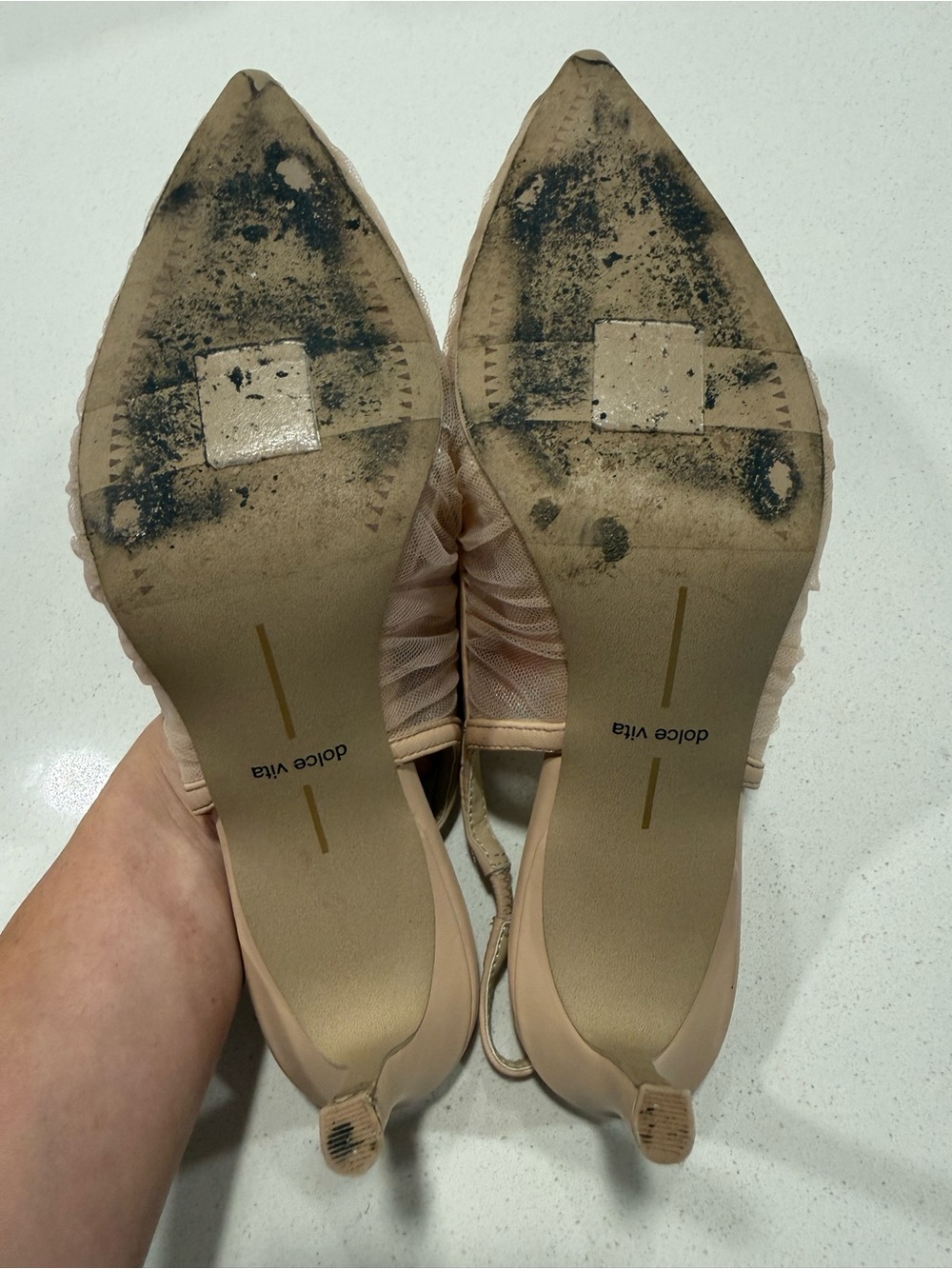 Dolce Vita Yela Slingback Pointed Toe Pump - Picture 6 of 6